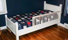 Custom-built toddler bed